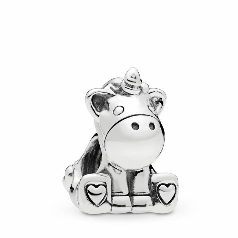 Pandora Bruno The Unicorn Charm - Sterling Silver - Canada | GV6837DC